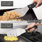 Metal Spatulas  Stainless Steel Griddle Spatula Tools With Riveted Handle  Heavy