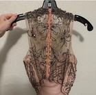 Alyce Paris Beaded Prom Dress In Pink And Brown