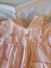 Vintage Cradle Togs Baby Toddler Girl Dress Pink Lace Ruffled No Size