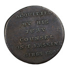 Great Britain 1794 Middlesex T  Hardy Treason Halfpenny Conder Token D h-1024