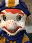 Vintage  Metal    matty Mattel    Pop Up Clown Jack-in-the-box Music Box  Unworking