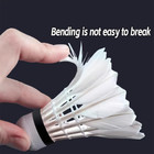 12-pack Feather Badminton Shuttlecocks With Great Stability And Durability shutt
