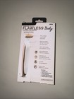 Flawless Total Body Hair Remover 18k Gold Plated Rechargeable Dual Sided New Ope