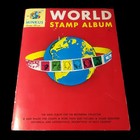 Lot 2 Stamp Books - 1967 Minkus World Stamp Album   1950 Stamp Album - See Desc