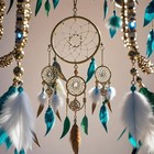 12pcs Metal Macrame Rings 2  Dream Catcher Hoops For Crafts Plant Hangers Decor 