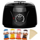 Professional Wax Warmer Heater Hair Removal Depilatory Waxing Kit Beans Sticks