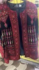 Islamic Handmade Dress Princess Tatreez Palestinian Embroidery Jacket Size Xl