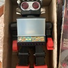 Vintage Saturn The 13  Giant Walking Robot  With Box  Parts Only