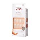 Kiss Salon Acrylic Natural Nails     euphoria     Medium Length  Ultra-smooth Finish