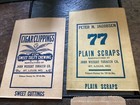 Lot Vintage Tobacco Bags  Buckeye  Plane Scrap  77 Plain Scraps 