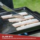 Royal Gourmet 3-burner Portable Propane Gas Grill Tabletop Griddle For Outdoor