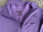 Patagonia Kids Capilene Midweight Zip Neck Baselayer L 12 Purple Long Sleeved