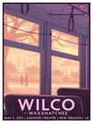 Wilco Saenger Theatre New Orleans La 2025 Screen Print Poster Signed Ap S n  15