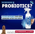 Oh Yuk Probiotics Pet Odor Eliminator And Stain Remover Spray - Dog   Cat Urine