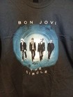 Bon Jovi The Circle 2010 Tour T-shirt 3xl Black Concert Music 2 Sided Retired