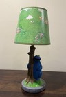 Vintage 1970 s Muppets Inc Sesame Street Cookie Monster Holding Tree Table Lamp