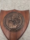 Uscgc Winnebago Wpc-40 Coast Guard  Cutter Vintage Brass Plaque