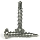  12 Self Drilling Screws - Stainless Steel Star Drive Pan Head Tek - Select Size