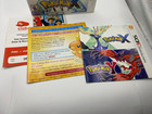 Pokemon X Nintendo 3ds Authentic Case box   Manual Only No Game