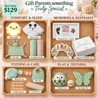 22-piece New Baby Gift Basket   Top Newborn Baby Gift Set For Boy   Girl