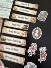 Grandma   s Attic Junk Journal Kit 97pc Vintage Ephemera Photos Tags Pockets  More