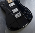 Us Warehouse Black Tl Style Electric Guitar Maple Fingerboard Chrome Hardware