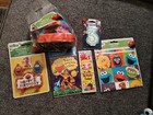 Sesame Street Birthday Party Supplies Lot - New Hat Loot Bags Candles Big Bird 
