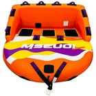 Inflatable Water Towable Tube For Boats Heavy-duty 1-rider Tow 3 Orange Mutil