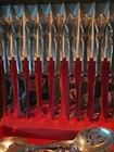 76 Pc International Silverplate Silverware Lot Seafood Serving Etc Fork Spoon