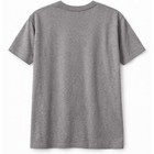 Mens Nba Logo Graphic T Shirt Gray Heather Basketball Streetwear Xl