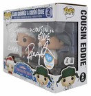 Chevy Chase   Randy Quaid Christmas Vacation Signed Funko Pop Vinyl Figure Bas W