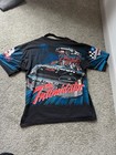 Vtg Dale Earnhardt Shirt Mens Xl Black Chase Nascar Aop Racing Intimidator 90s