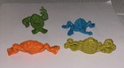 Vintage 1970s Freakies 4 Lot Cereal Premium Toy Small Figures Ralston