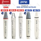 Woodpecker Dte Dental Ultrasonic Scaler Handpiece Led Light Fit Ems Nsk Satelec