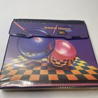 Vtg 1992 Mead Trapper Keeper Designer Series 3 Ring Binder Plus Folder