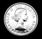 1962  1 Canada Silver Unc And A Ms Coin In Original Mint Cellophane