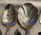 Oneida Beethoven Silverplate Serving Pieces - Lot Of 9 Betty Crocker - View Pics