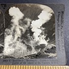 Soufriere Volcano Stereoview Keystone View Co  St  Vincent 1900s