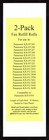 2 Kx-fa91 Fax Refills For Panasonic Kx-fp205   Kx-fp206