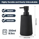 Black Hand Soap Dispenser With No Rust Pump For Bathroom And Kitchen Farmhouse