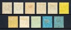 Leeward Islands     Scott 46 56     1912-22 Kgv Definitives  Wmk 3     Mh     Scv  92