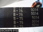 Qty 5  B-75 D d Powerdrive 2-banded Belt 21 32  X 78  5014