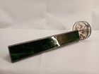 Vintage Hand Crafted Beautiful Stained Glass Kaleidoscope Signed Steven D Bland