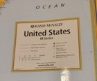 United States Laminated Map In Color  rand Mcnally  New