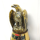 Vintage Michelob Beer Tap Handle Big Golden Eagle Wooden Brass Metal