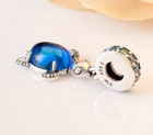 Blue Murano Glass Sea Turtle Pandora Charm Holidays Beach Vocation   Travel Deal