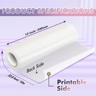 Koala Printable Vinyl Sticker Paper Roll For Inkjet Printer 13 Inx32 8 Ft Glossy