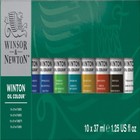Winsor   Newton Winton Oil Colour Paint Starter Set  Ten 37ml Tubes
