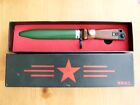 Rare Chinese Military Rifle Knife Bayonet Type 81 1980 s With Scabbard