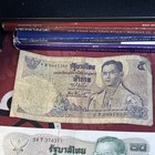 1969 - 2017 Thailand 5  10  20   100 Baht 7  Circulated Banknotes Currency Lot